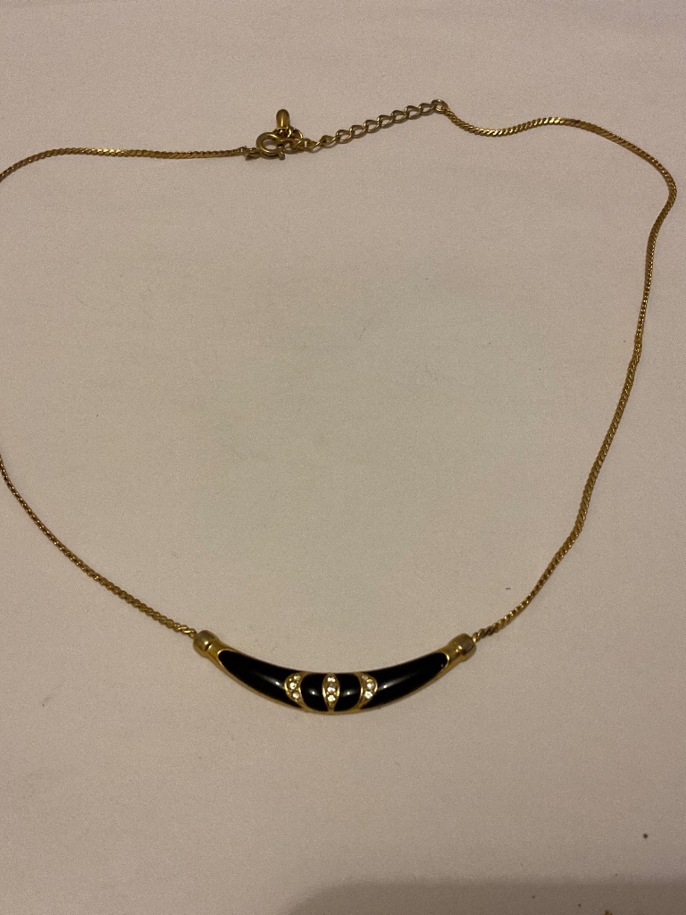 18k gold plated necklace